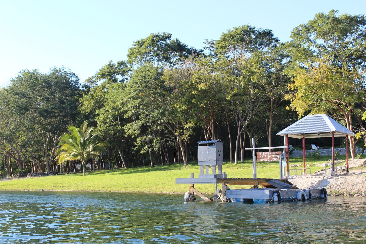 Maya Zac Peten Jungle Lodge Ел Ремате Екстериор снимка